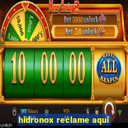 hidronox reclame aqui